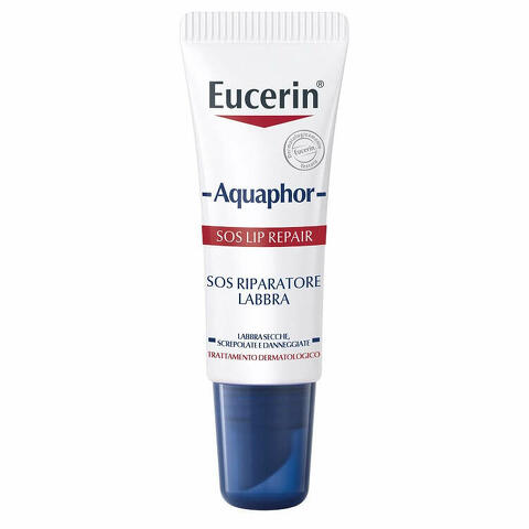Eucerin aquaphor sos riparatore labbra 10ml