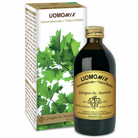 Uomomix gemmoderivato + tintura madre senza alcool 200ml