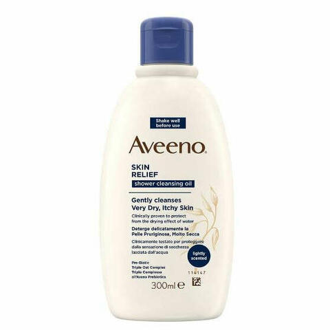 Aveeno pp sr olio docca lenitivo 300ml