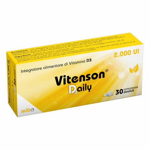 Vitenson daily d3 2000 ui 30 compresse divisibili