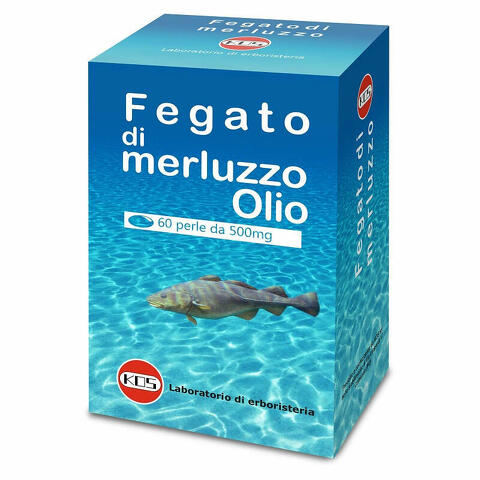 Fegato merluzzo 60 perle 500mg