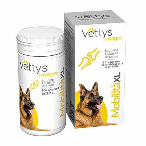 Vettys integra mobilita' xl cane 30 compresse masticabili