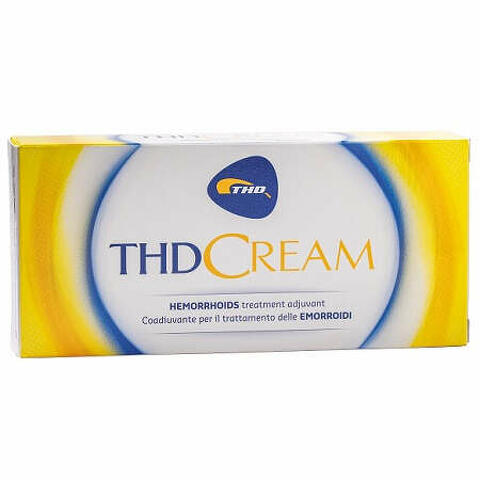 Thd cream crema coadiuvante per il trattameto delle emorroidi 30ml in tubo con applicatore rettale