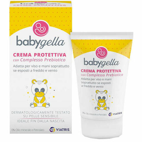 Babygella prebiotic crema protettiva viso e mani 50ml