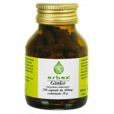 Ginkgo biloba 100 capsule 380mg