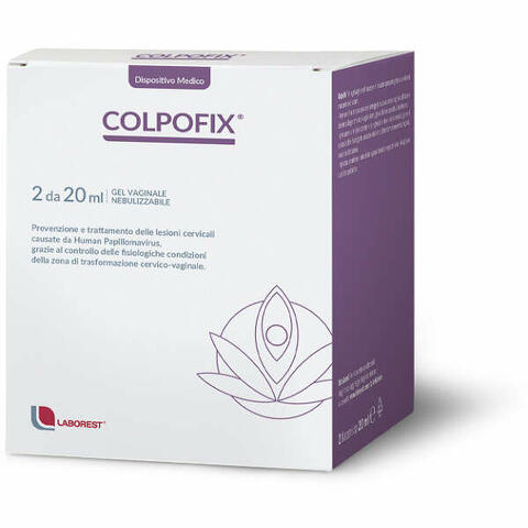 Colpofix trattamento ginecologico 2 flaconi da 20ml + 20 applicatori