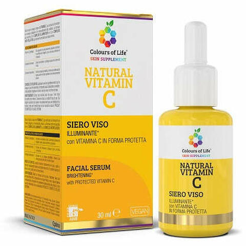 Colours of life natural vitamin c siero viso 30ml