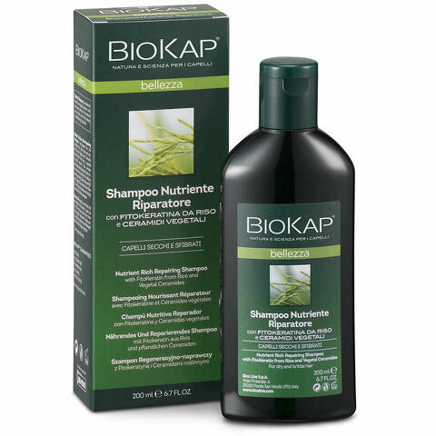 Biokap bellezza shampoo nutriente/riparatore 200ml biosline