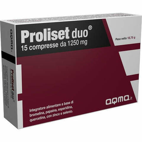 Proliset duo 15 compresse