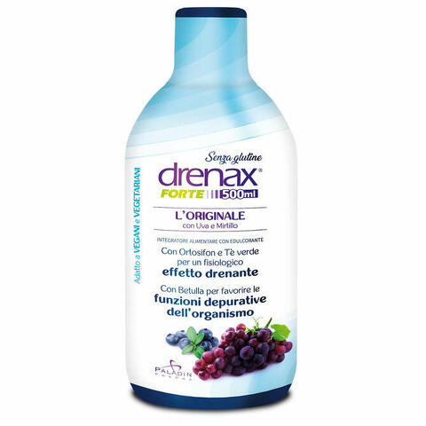 Drenax forte l'originale con uva e mirtillo 500ml