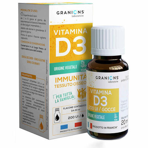 Granions vitamina d3 gocce 20ml