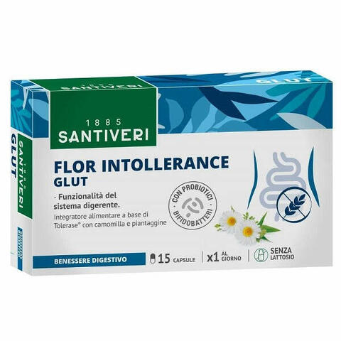 Flor intollerance glut 15 capsule