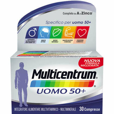 Multicentrum uomo 50+ 30 compresse