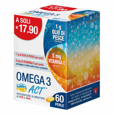 Omega 3 act 1g 60 perle