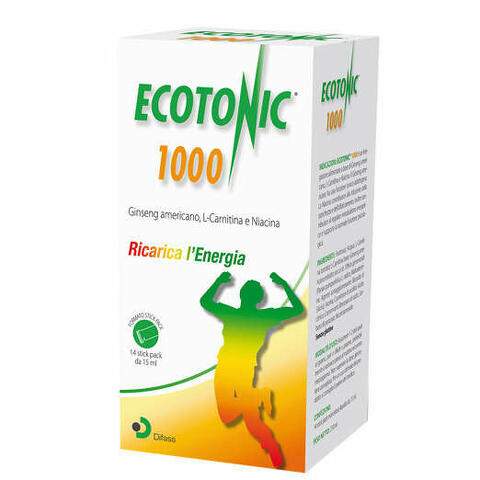 Ecotonic 1000 14 stick pack 15ml