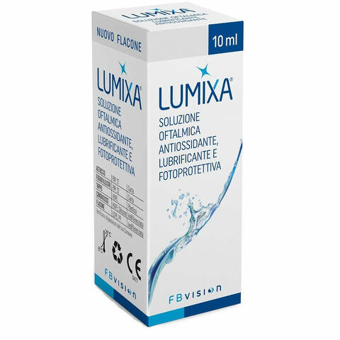 Lumixa soluzione oftalmica lubrificante antiossidante 10ml