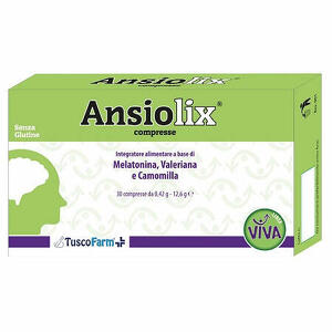 Ansiolix - Ansiolix 30 compresse