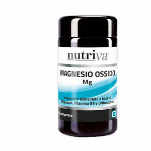 Nutriva - Nutriva magnesio ossido gi group 50 compresse 1 g