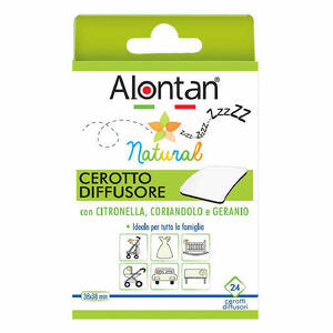 Alontan - Alontan natural cerotto antizanzara adesivo 21 pezzi