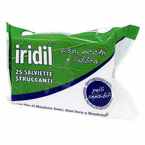 Iridina - Iridil salviette struccanti 25 pezzi