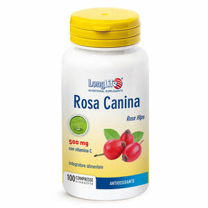 Long life - Longlife rosa canina 100 compresse
