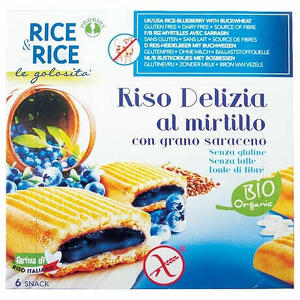 Probios - Rice&rice riso delizia mirtillo e grano saraceno 6 x 33 g