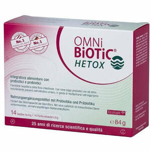 Hetox - Omni biotic hetox 14 bustine da 6 g