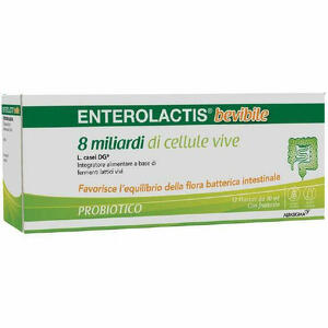 Enterolactis - Enterolactis bevibile 12 flaconcini x 10ml