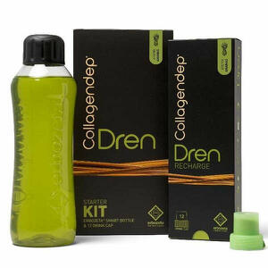 Erboristeria magentina - Collagendep dren starter kit 12 drink cap + smart bottle