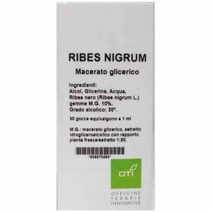 Oti - Ribes nigrum macerato glicerico 10% gocce 100ml