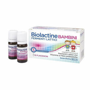 Sella - Biolactine bambini 10 flaconcini 8ml