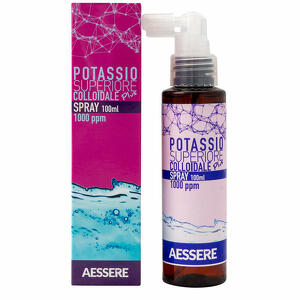 Aessere - Potassio colloidale plus 1000ppm spray 100ml