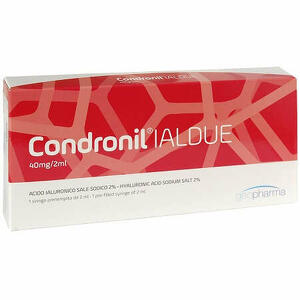 Condronil - Siringa intra-articolare condronil ialdue preriempita acido ialuronico sale sodico 40mg 2ml