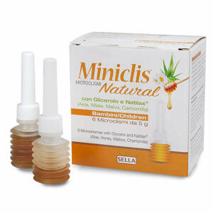 Miniclis - Miniclis natural md bambini 6 pezzi