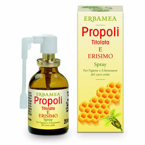Erbamea - Propoli erisimo titolata spray 20ml