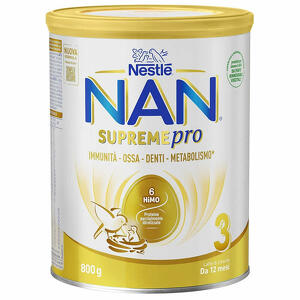 Nestle' - Nan supreme pro 3 polvere 800 g