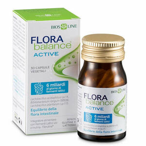 Flora balance - Biosline florabalance active 30 capsule vegetali