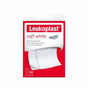Leukoplast soft white - Leukoplast soft white 100 x 6 cm 10 pezzi