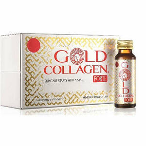 Gold collagen - Gold collagen forte 10 flaconi