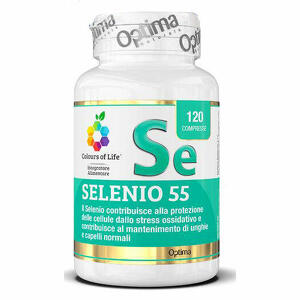 Colours of life - Colours of life selenio 55 120 compresse 350mg