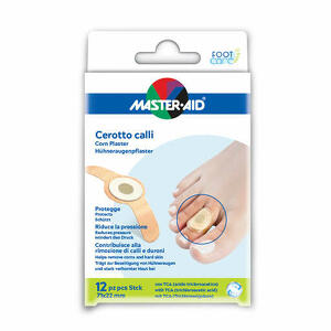 Master Aid - Cerotto callifugo master-aid footcare 71x22 mm 12 pezzi b2