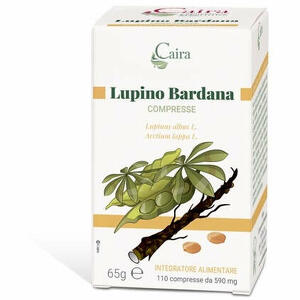 Lupino bardanacompresselupinus albus l. arctium lappa l. - Caira lupino bardana 110 compresse