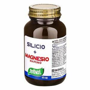 Santiveri - Silicio + magnesio marino 60 capsule 28 g