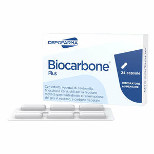 Depofarma - Biocarbone plus 24 capsule