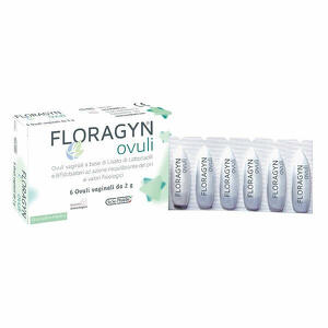 Floragyn - Ovuli vaginali a base di lattobacilli lisati floragyn ovuli 2 g 6 pezzi