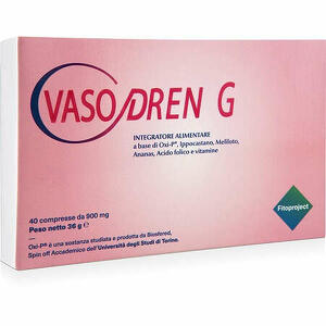 Fitoproject - Vasodren g 40 compresse
