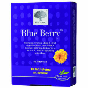 New Nordic - Blue berry 60 compresse