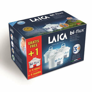 Laica  bi-flux  3+1 - Confezione promo 3+1 cartucce bi-flux