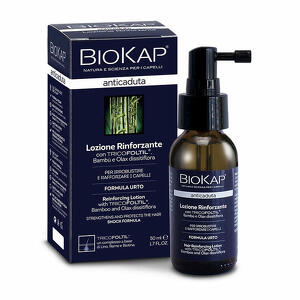 Biokap - Biokap lozione rinforzante anticaduta con tricofoltil nuova formula 50ml