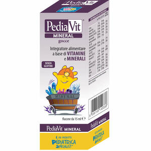 Pediatrica - Pediavit mineral gocce 15ml